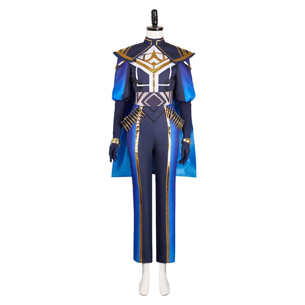 Arcane: League Of Legends 2 (2024) Caitlyn Prestige Commander Outfits Cosplay Costume 