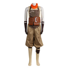 Arcane: League Of Legends 2 (2024) Ekko Brown Apron Outfits Cosplay Costume 