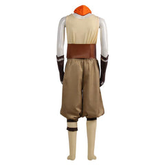 Arcane: League Of Legends 2 (2024) Ekko Brown Apron Outfits Cosplay Costume 