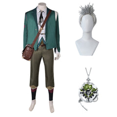 Arcane: League Of Legends 2 (2024) Ekko Green Suits Outfits Cosplay Costume