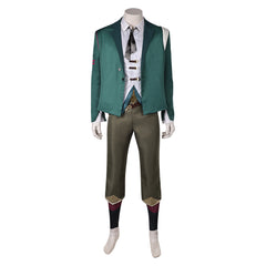 Arcane: League Of Legends 2 (2024) Ekko Green Suits Outfits Cosplay Costume 