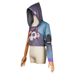 Arcane: League Of Legends 2 (2024) Ekko Monkey Hoodie Top Outfits Cosplay Costume