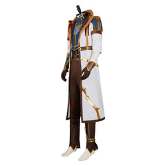 Arcane: League Of Legends 2 (2024) Jayce White Set Outfits Cosplay Costume 