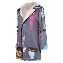 Arcane: League Of Legends 2 (2024) Jinx Graffiti Jacket Coat Outfits Cosplay Costume 