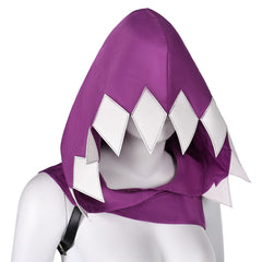 Arcane: League Of Legends 2 (2024) Jinx Purple Hood Hat Cosplay Accessories Props