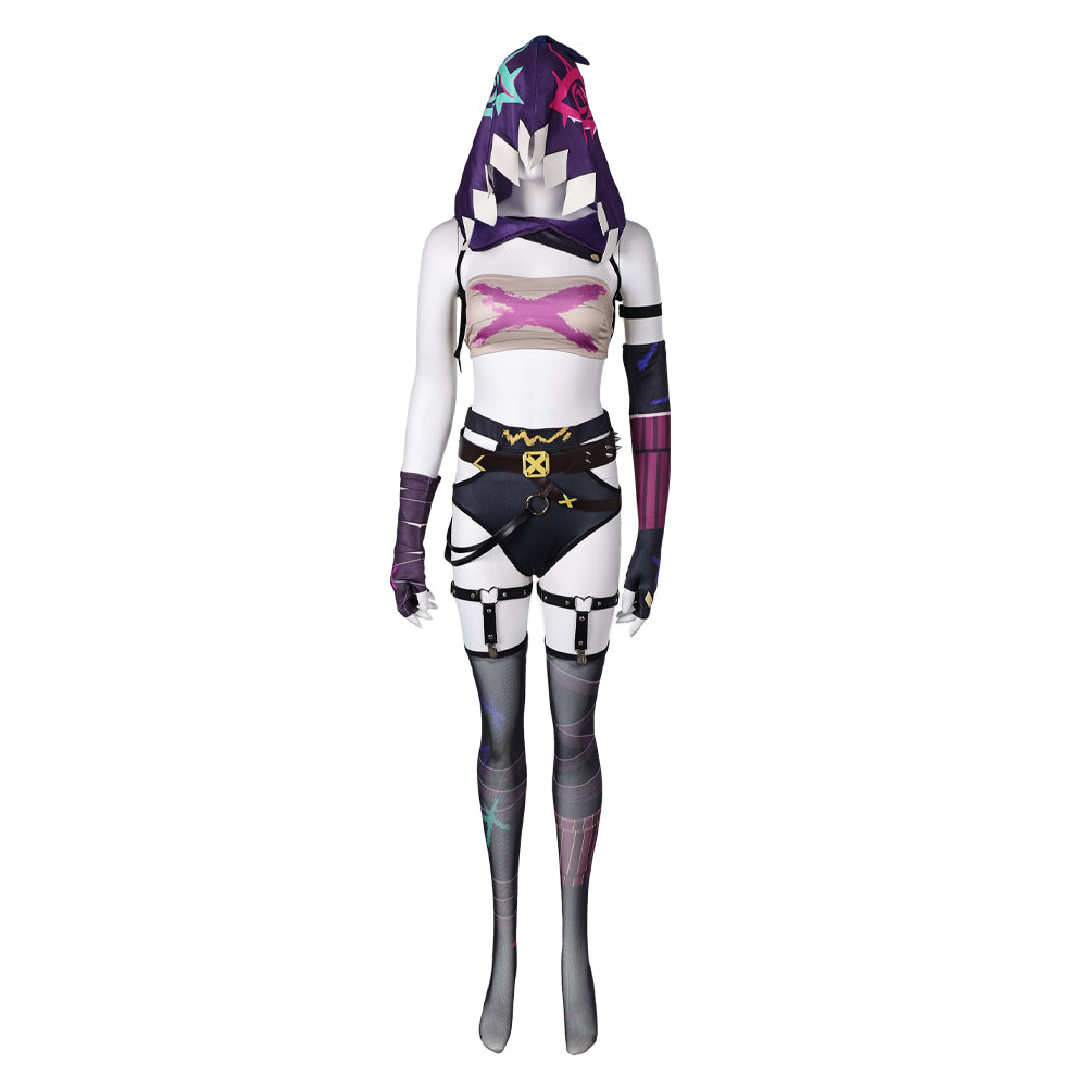 Arcane: League Of Legends 2 (2024) Jinx Sexy Lingerie Outfits Cosplay Costume 