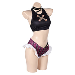 Arcane: League Of Legends 2 (2024) Jinx Swimsuit Outfits Cosplay Costume - Coshduk