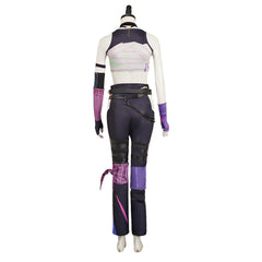 Arcane: League Of Legends 2 (2024) Jinx White Painted Set Outfits Cosplay Costume 