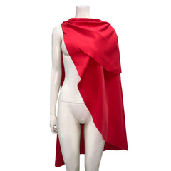 Arcane: League Of Legends 2 (2024) Mel Red Cloak Outfits Cosplay Costume