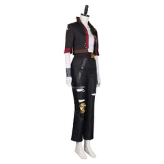 Arcane: League Of Legends 2 (2024) Vi Black Red Outfits Cosplay Costume 