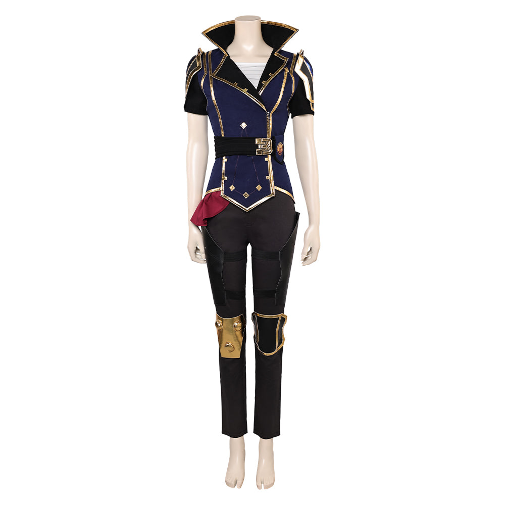 Arcane: League Of Legends 2 (2024) Vi Officer Set Outfits Cosplay Costume 