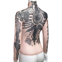 Arcane: League Of Legends 2 (2024) Vi Tattoo Top Outfits Cosplay Costume