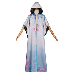 Arcane: League Of Legends 2 (2024) Viktor White Printed Cloak Outfits Cosplay Costume 