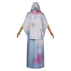 Arcane: League Of Legends 2 (2024) Viktor White Printed Cloak Outfits Cosplay Costume 