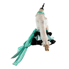 Arknights Haruka White Green Skirt Collab Set Outfits Cosplay Costume