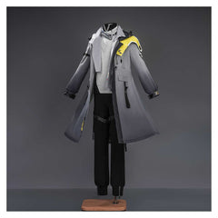 Arknights: Endfield (2026) Endministrator Male Gray Set Outfits Cosplay Costume 