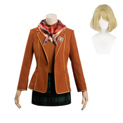 Game Resident Evil 4 Remake Ashley Graham Cosplay Costume Dress Coat Outfits Halloween Carnival Party Suit