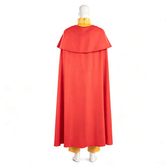 Avatar Aang: The Last Airbender (2026) Aang Red Cloak Yellow Set Outfits Cosplay Costume