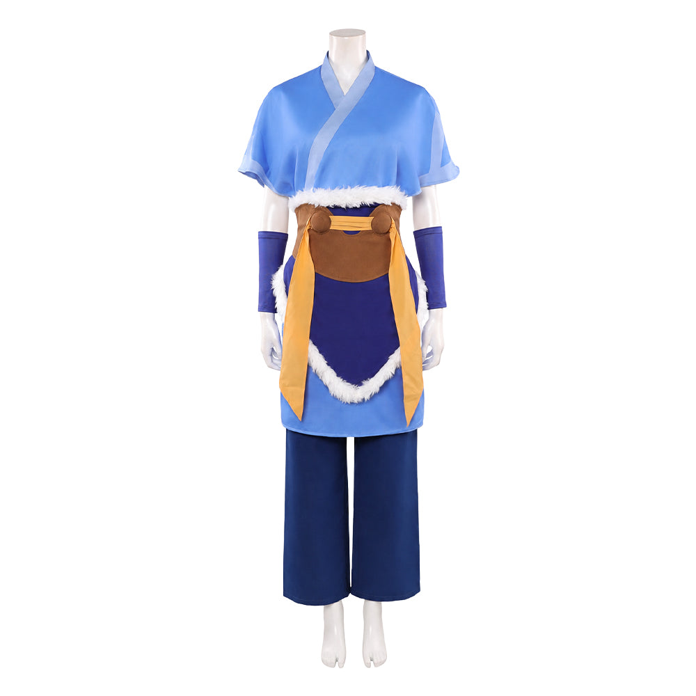 Avatar Aang: The Last Airbender (2026) Katara Blue Set Outfits Cosplay Costume 