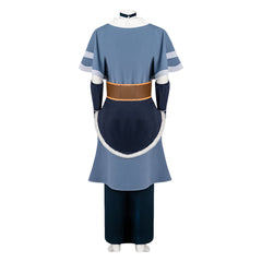 Avatar Aang: The Last Airbender (2026) Katara Dark Blue Set Outfits Halloween Cosplay Costume