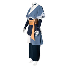 Avatar Aang: The Last Airbender (2026) Katara Dark Blue Set Outfits Halloween Cosplay Costume