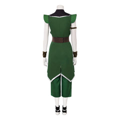 Avatar Aang: The Last Airbender (2026) Toph Beifong Green Outfits Cosplay Costume
