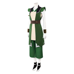 Avatar Aang: The Last Airbender (2026) Toph Beifong Green Outfits Cosplay Costume