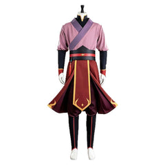Avatar Aang: The Last Airbender (2026) Zuko Red Pink Set Outfits Cosplay Costume 