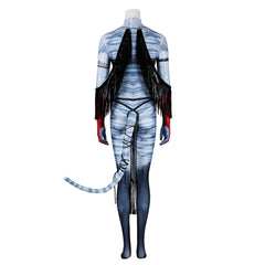 Avatar: Fire and Ash (2025) Varang Blue Jumpsuit Set Outfits Cosplay Costume 