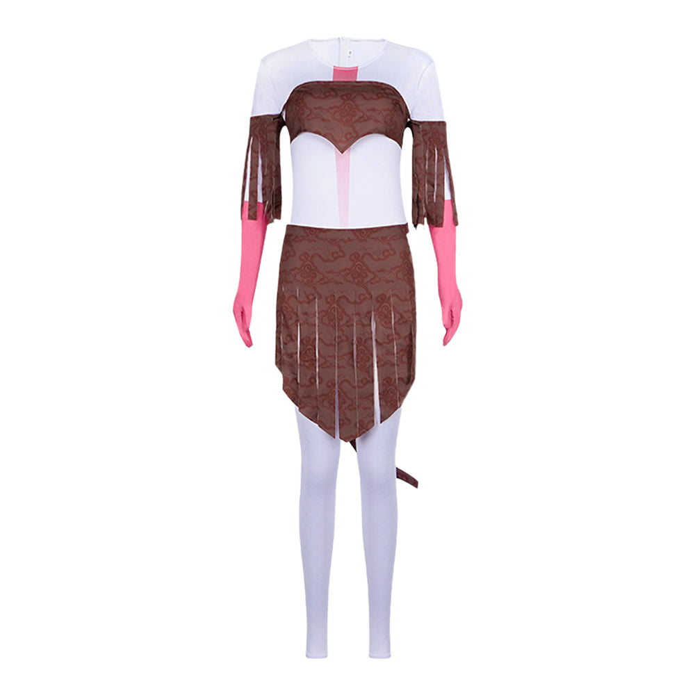 Avatar: Fire and Ash (2025) Varang Jumpsuit Brown Set Outfits Cosplay Costume 
