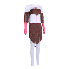 Avatar: Fire and Ash (2025) Varang Jumpsuit Brown Set Outfits Cosplay Costume 