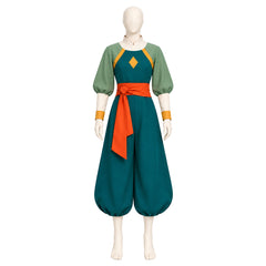 Avatar: Seven Havens (2026) Nisha Green Orange Set Outfits Cosplay Costume 
