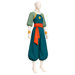Avatar: Seven Havens (2026) Nisha Green Orange Set Outfits Cosplay Costume 