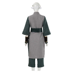 Avatar: The Last Airbender (2026) Toph Beifong Green Gray Set Outfits Cosplay Costume