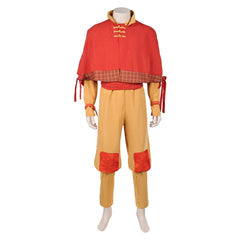 Avatar: The Last Airbender Live-action (2026) Aang Yellow Set Outfits Cosplay Costume
