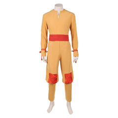 Avatar: The Last Airbender Live-action (2026) Aang Yellow Set Outfits Cosplay Costume