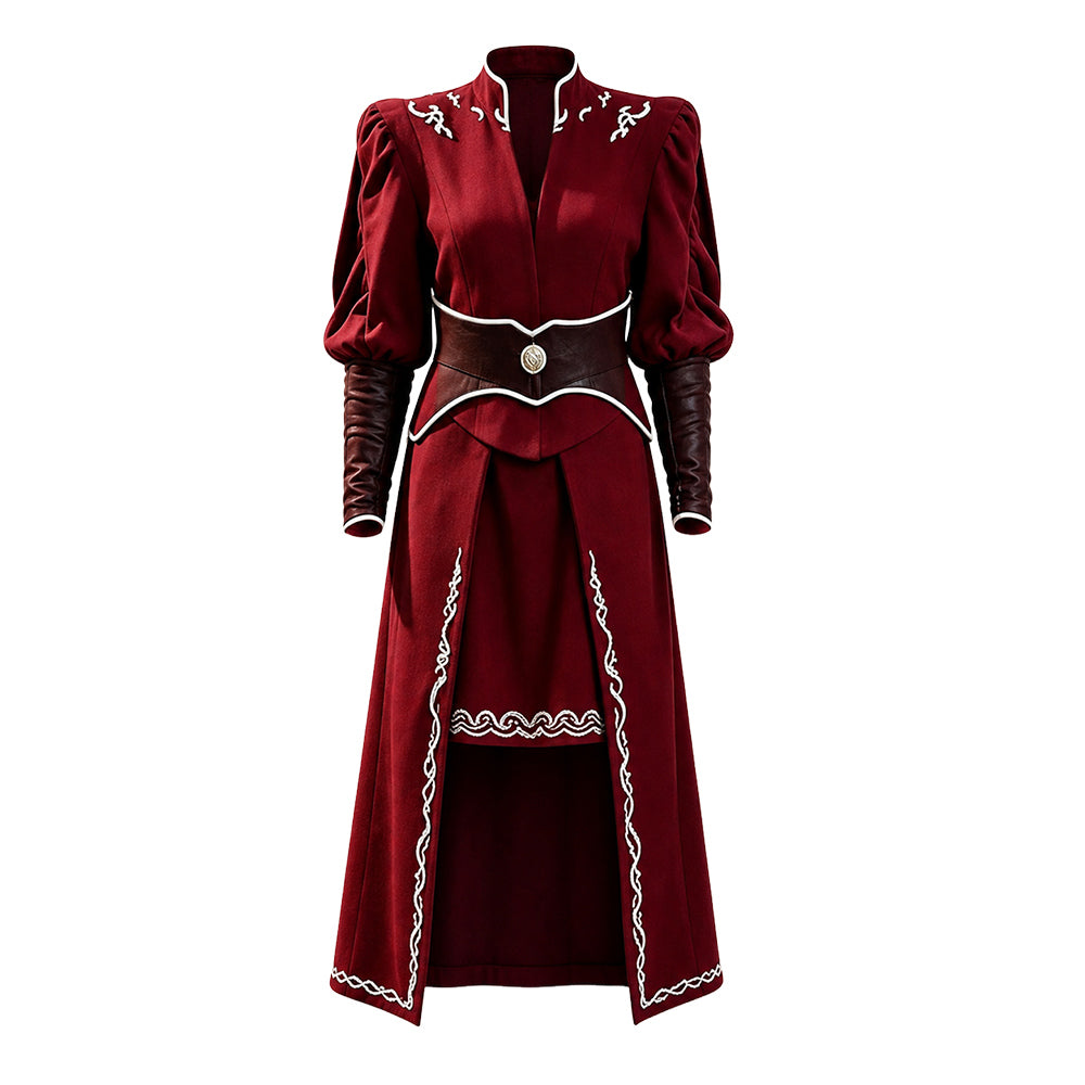 Avatar: The Last Airbender Live-action (2026) Azula Red Set Outfits Cosplay Costume 