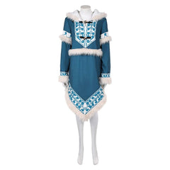 Avatar: The Last Airbender Live-action (2026) Katara Blue Robe Coat Outfits Cosplay Costume