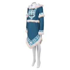 Avatar: The Last Airbender Live-action (2026) Katara Blue Robe Coat Outfits Cosplay Costume