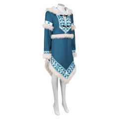 Avatar: The Last Airbender Live-action (2026) Katara Blue Robe Coat Outfits Cosplay Costume