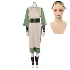Avatar: The Last Airbender Live-action (2026) Toph Beifong Green Beige Set Outfits Cosplay Costume