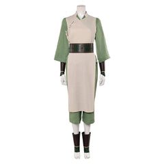 Avatar: The Last Airbender Live-action (2026) Toph Beifong Green Beige Set Outfits Cosplay Costume 