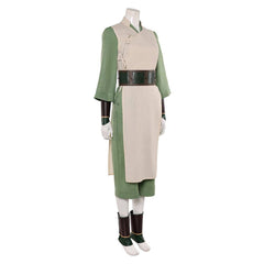 Avatar: The Last Airbender Live-action (2026) Toph Beifong Green Beige Set Outfits Cosplay Costume 