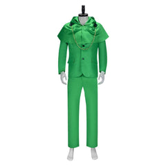 Avengers Doctor Doom Green Suit Set Outfits Halloween Cosplay Costume 