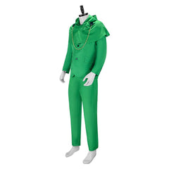 Avengers Doctor Doom Green Suit Set Outfits Halloween Cosplay Costume 