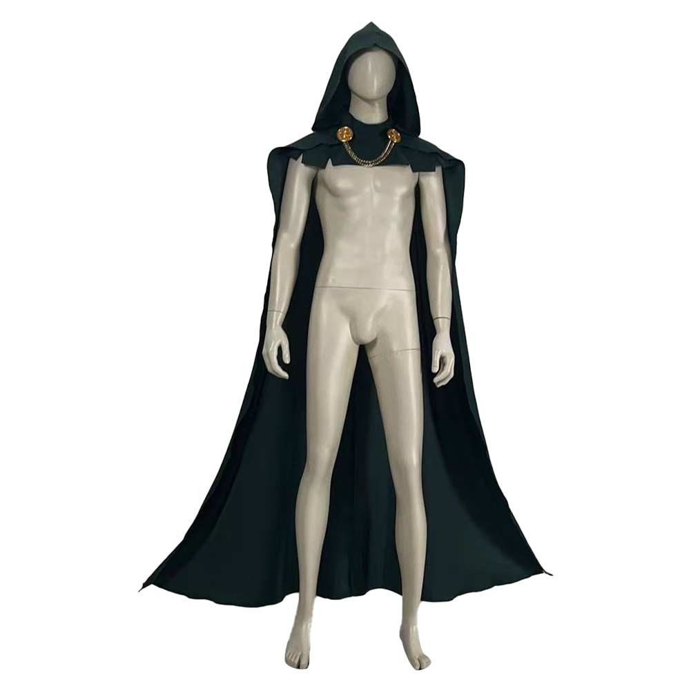 Avengers: Doomsday (2026) Doctor Doom Green Cloak Outfits Cosplay Costume