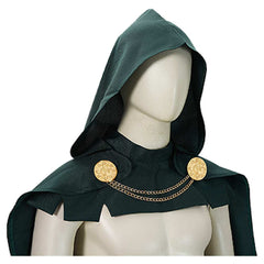 Avengers: Doomsday (2026) Doctor Doom Green Cloak Outfits Cosplay Costume