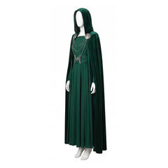 Avengers: Doomsday (2026) Latverian Witch Dress Cloak Outfits Halloween Cosplay Costume