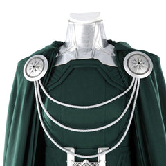 Avengers: Doomsday (2026) Latverian Witch Green Deluxe Set Outfits Halloween Cosplay Costume