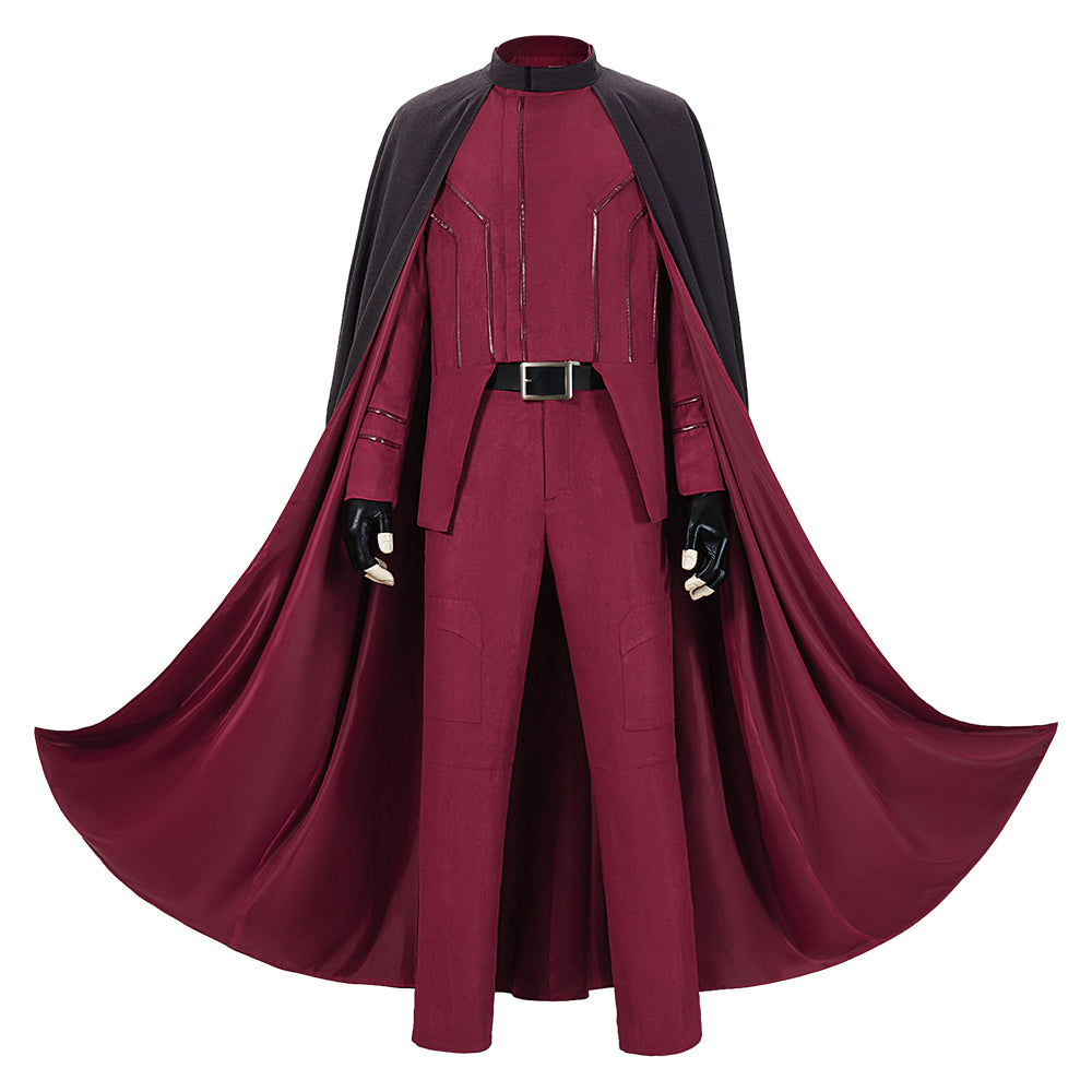 Avengers: Doomsday (2026) Magneto Red Cloak Set Outfits Cosplay Costume 